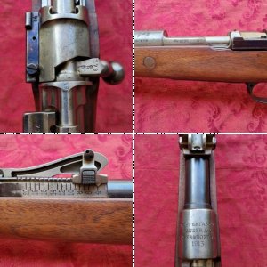 Serviceman's target rifle